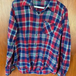 Womens Flannel Shirt. Sz Medium